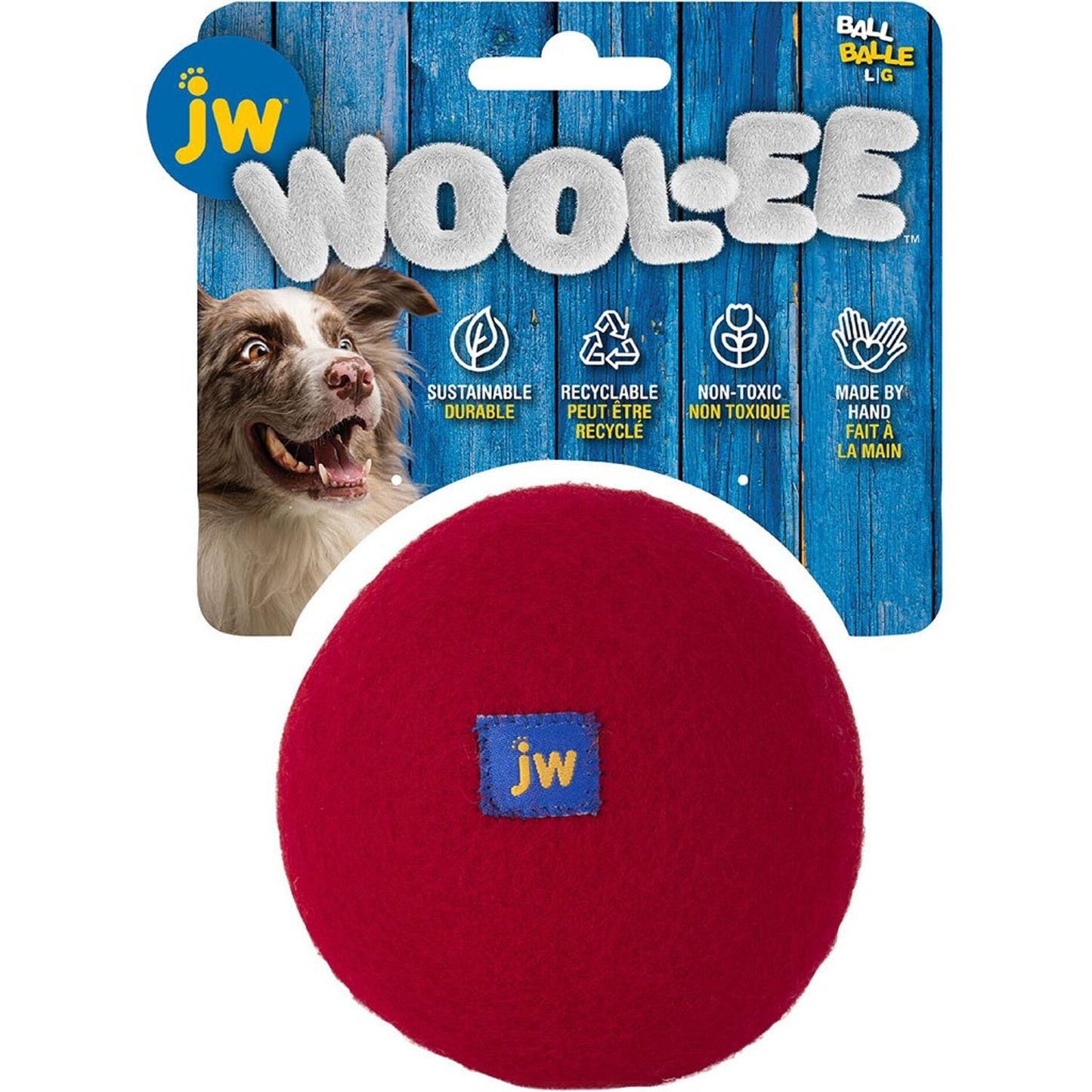 Jw Dog Wool-Ee Ball