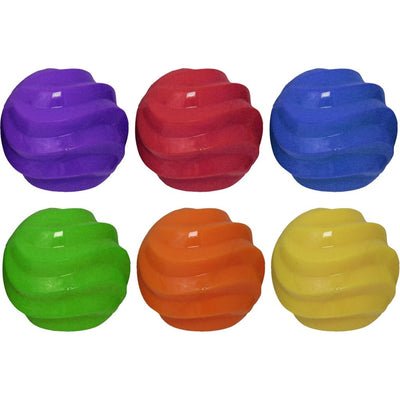 Multipet Ruff Enuff Rubber Spiral Ball