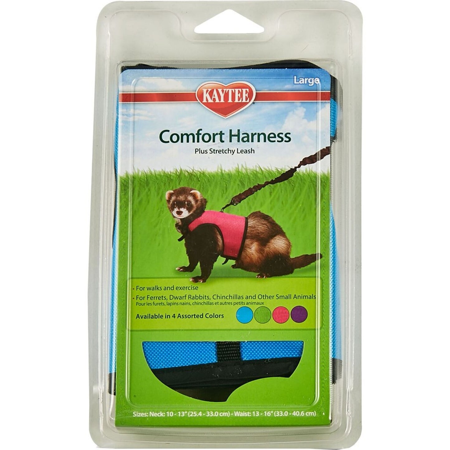 Kaytee Comfort Harness & Stretchy Leash